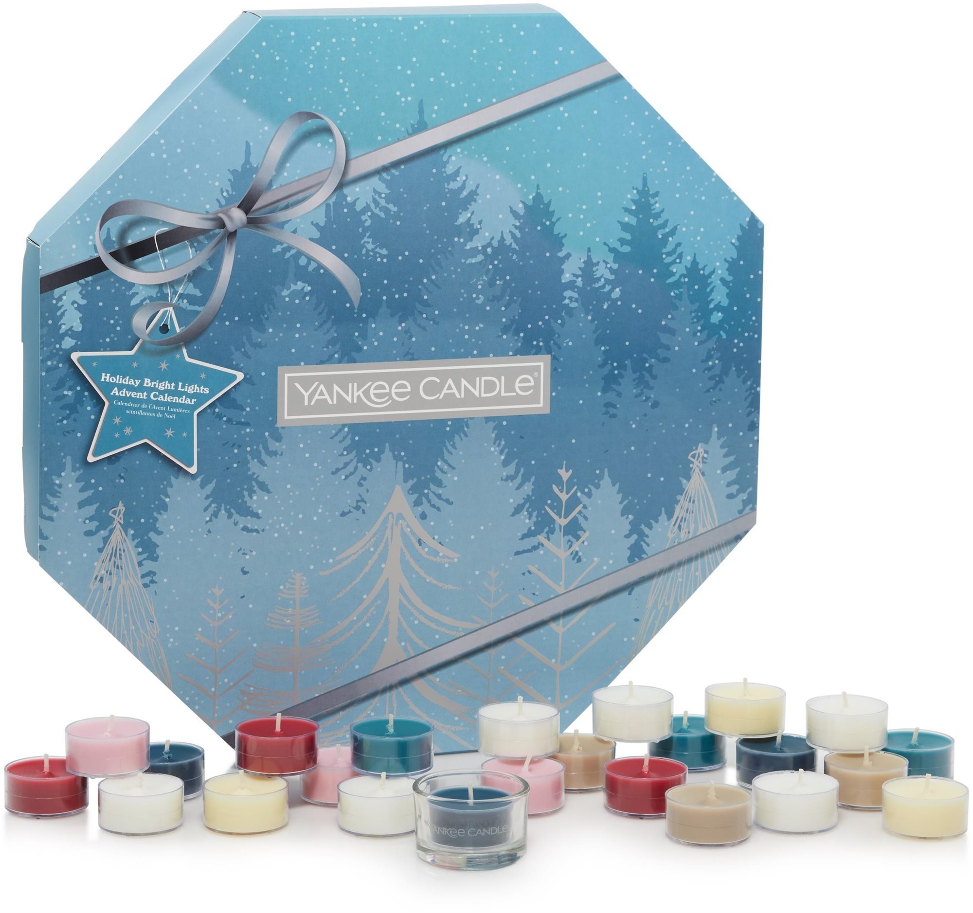 YANKEE CANDLE Adventní kalendář 2023 věnec (24× 9,8 g) Adventní...
