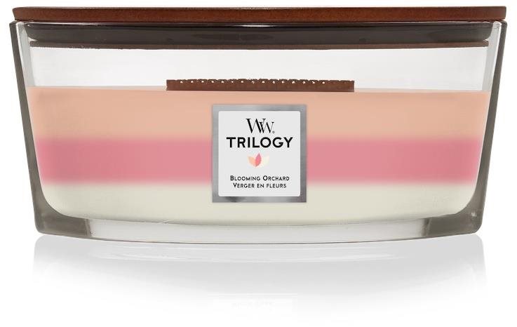 WOODWICK Trilogy Blooming Orchard 453,6 g Sviečka