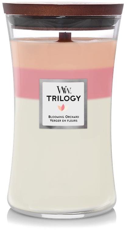 WOODWICK Trilogy Blooming Orchard 609 g Sviečka