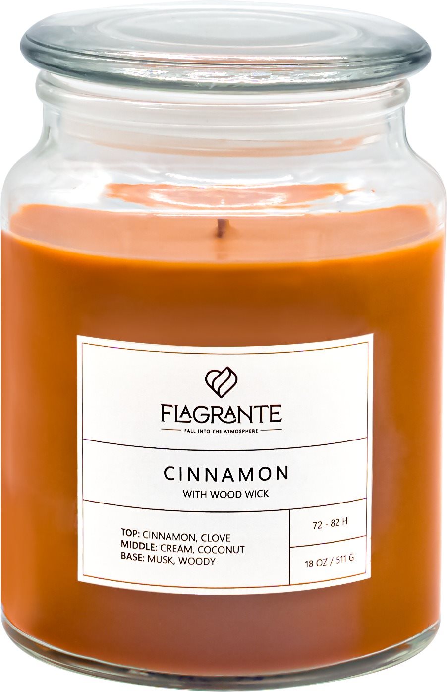 FLAGRANTE Cinnamon 511 g Svíčka