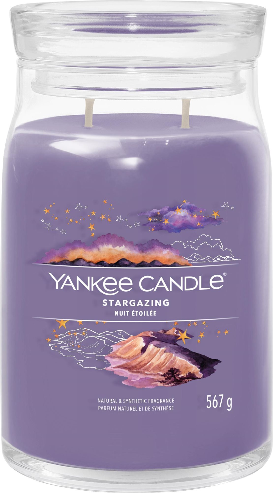 YANKEE CANDLE Signature Stargazing, 2 kanócos, 567 g Gyertya