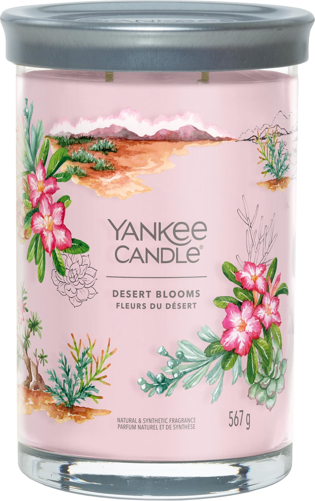YANKEE CANDLE Signature Tumbler Desert Blooms, 2 kanócos, 567 g...