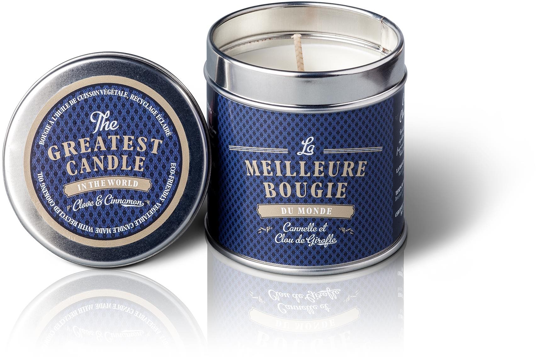THE GREATEST CANDLE IN THE WORLD Hřebíček a skořice 200 g Svíčka