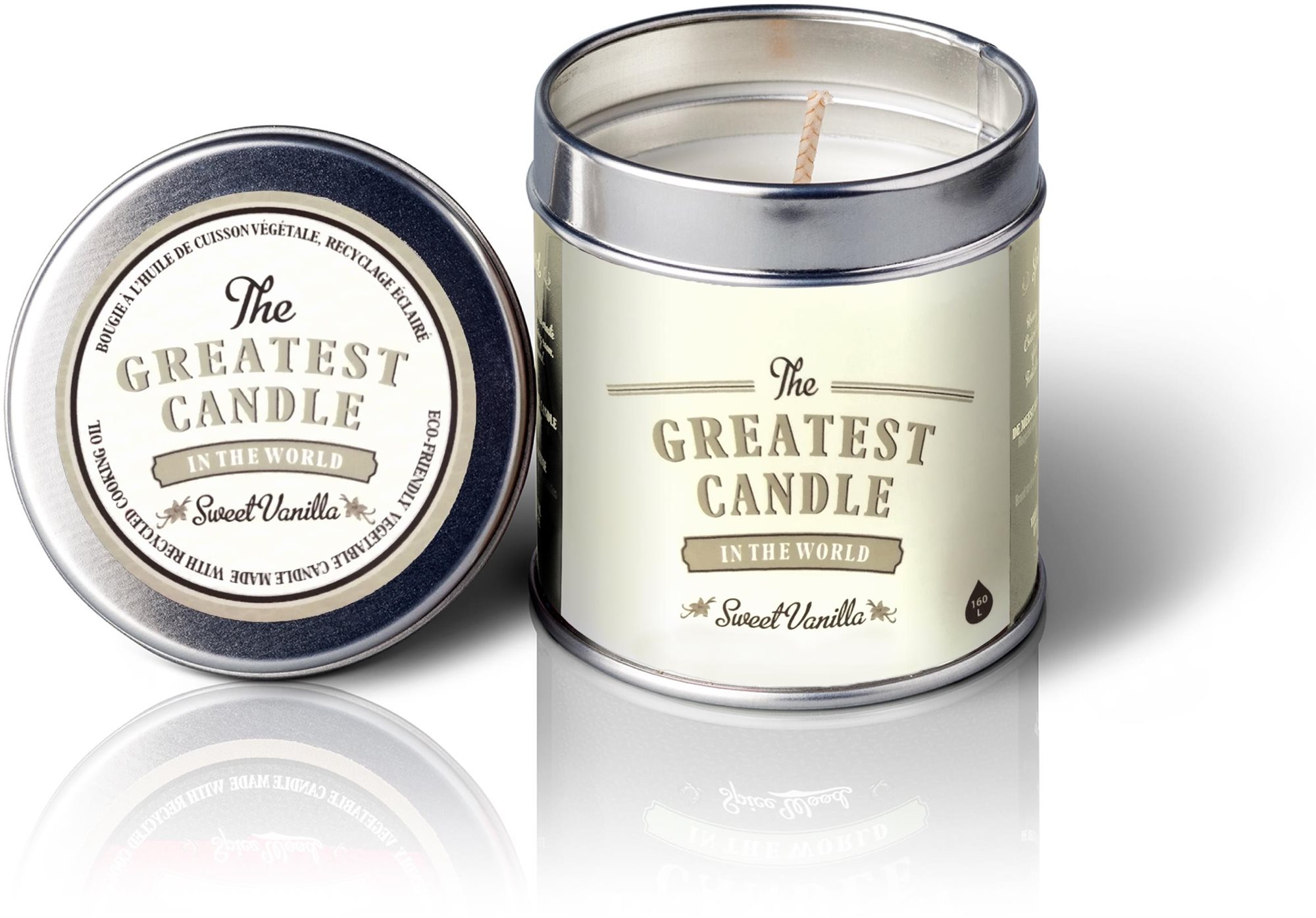 THE GREATEST CANDLE IN THE WORLD Sladká vanilka 200 g Svíčka