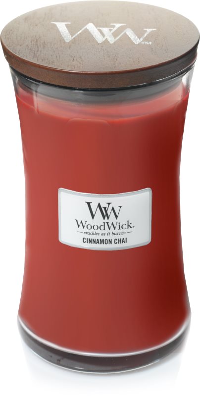 WOODWICK Cinnamon Chai  609 g Sviečka