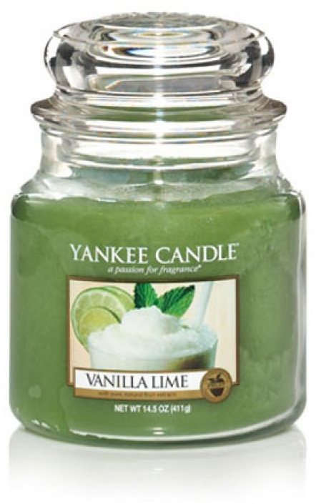 YANKEE CANDLE Vanilla Lime 411 g Sviečka