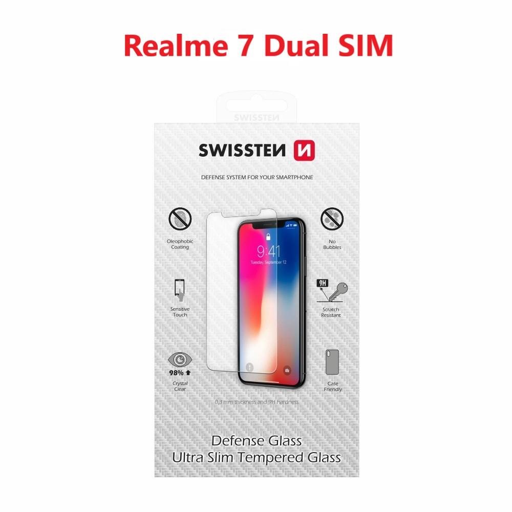 Swissten Realme 7 Dual Sim üvegfólia - 6,5" Üvegfólia