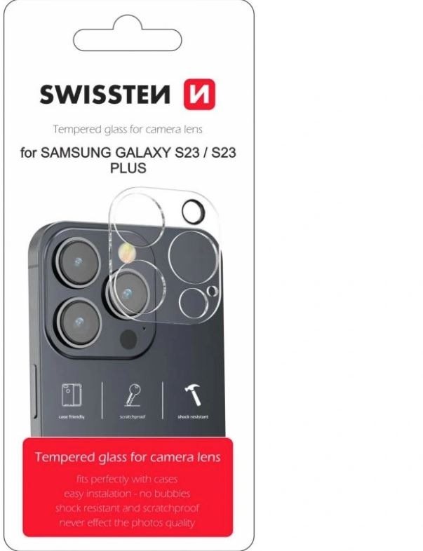 Swissten ochranné sklo na šošovky fotoaparátu pre Samsung Galaxy...