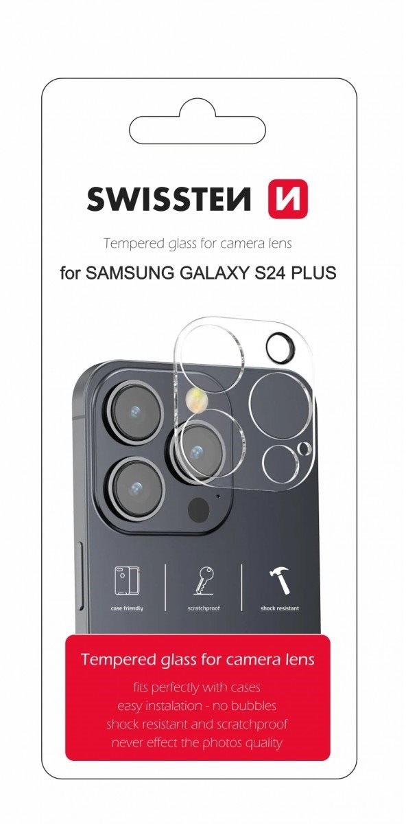 Swissten Schutzglas für Kameraobjektiv für Samsung Galaxy S24 Plus...