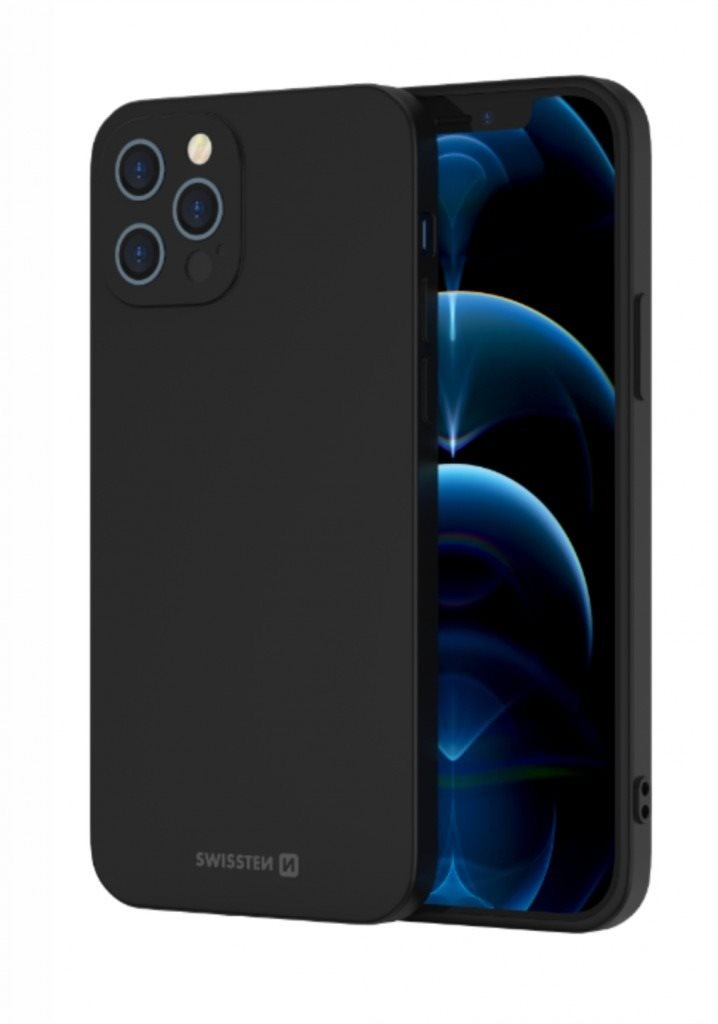 Swissten Soft Joy für Xiaomi Redmi Note 13 Pro Plus 5G Schwarz...