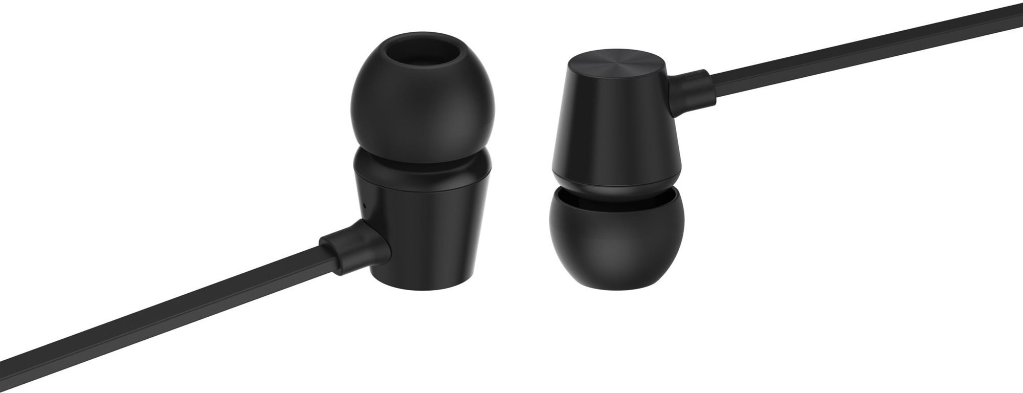 Swissten Earbuds Dynamic Lightning YS500 fekete Fej-/fülhallgató