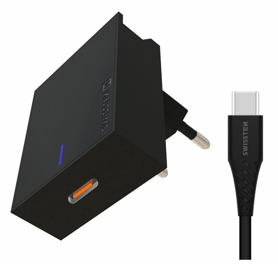 Swissten sieťový adaptér pre Samsung Super Fast Charging 25W +...