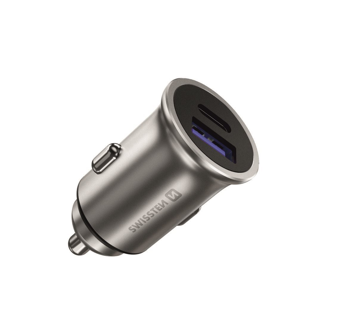 Swissten CL Adapter Power Delivery USB-C + Quick Charge 3.0 36W...