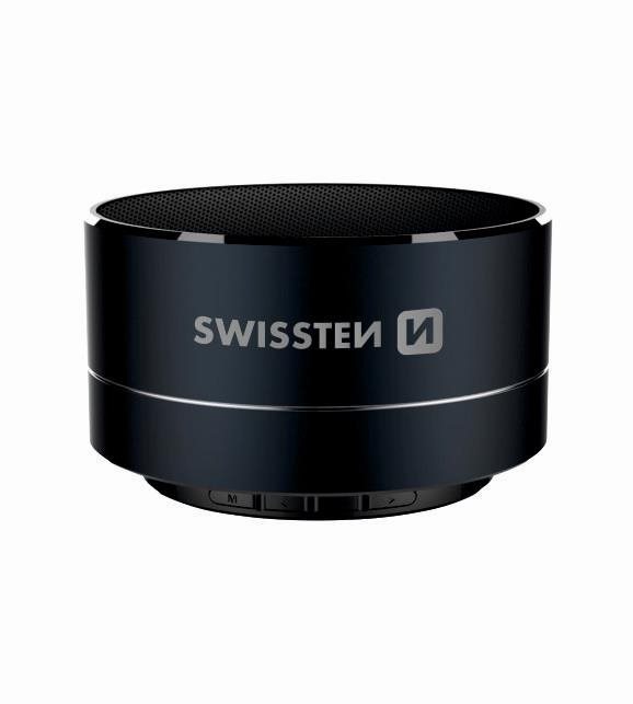 Swissten i-Metal Bluetooth reproduktor čierny Bluetooth reproduktor