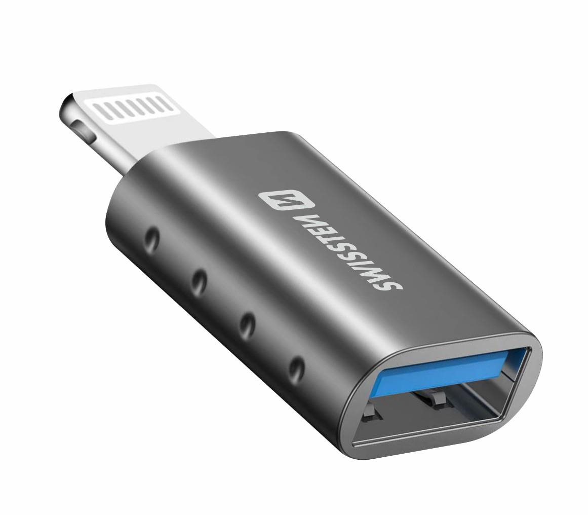 Swissten OTG átalakító Lightning (M) to USB-A (F) Átalakító