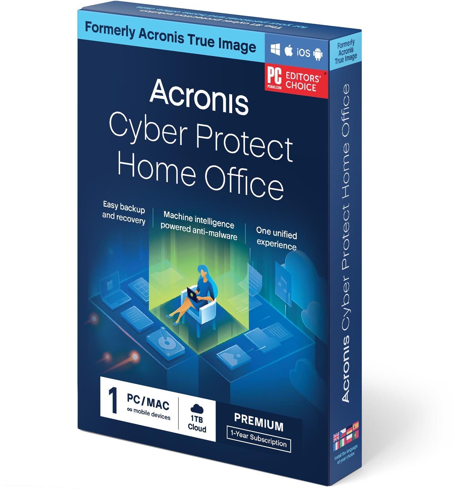Acronis Cyber Protect Home Office Premium pre 1 PC na 1 rok + 1 TB...