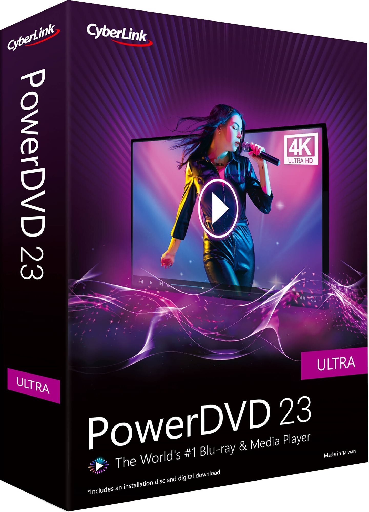 Cyberlink PowerDVD 23 Ultra (elektronische Lizenz) Office-Software