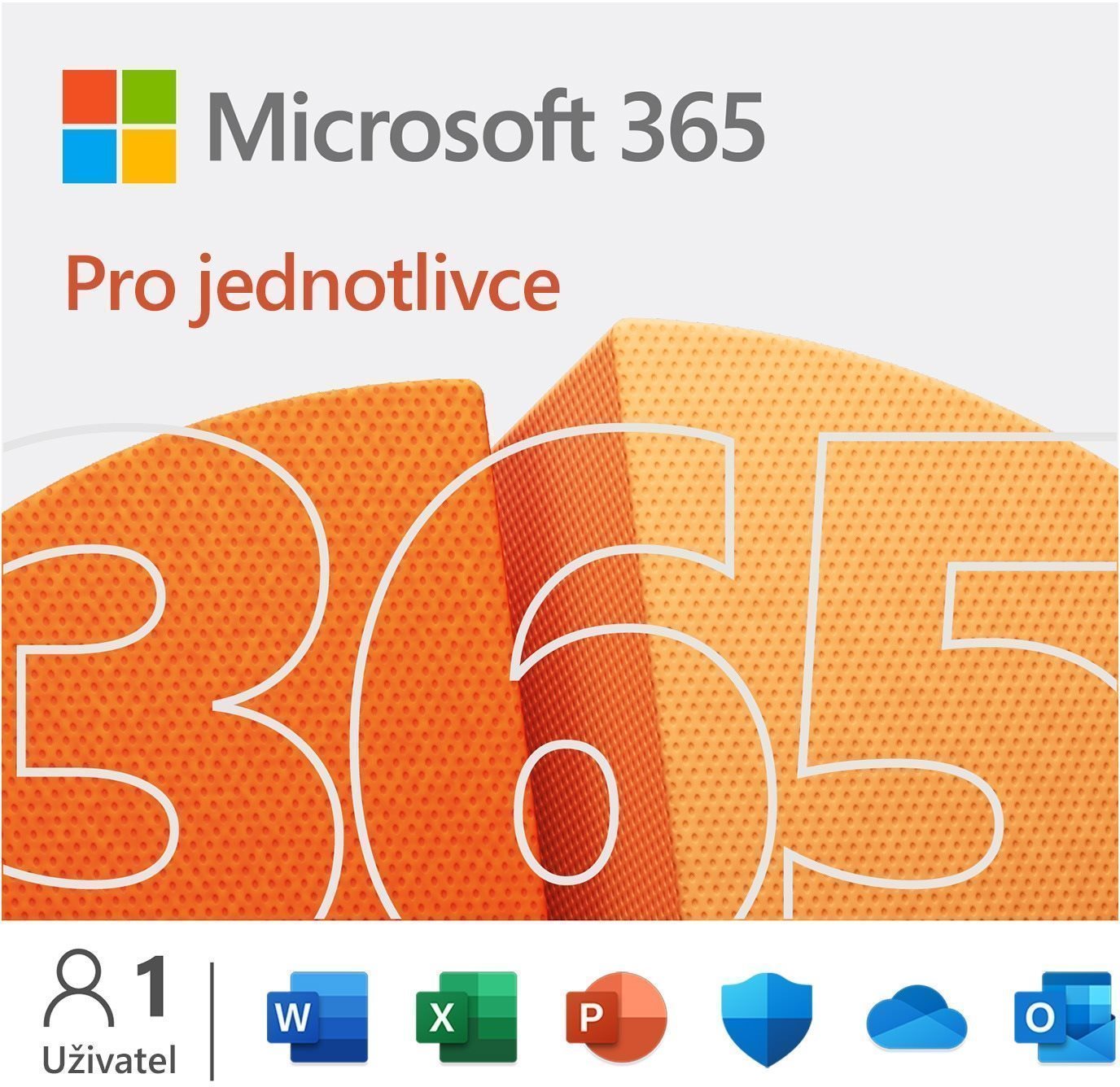 Microsoft 365 pre jednotlivcov CZ (BOX) Kancelársky softvér