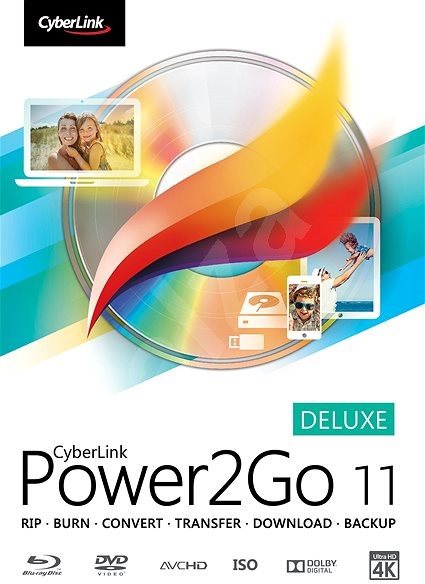 Cyberlink Power2GO Deluxe 11 (elektronische Lizenz) Office-Software