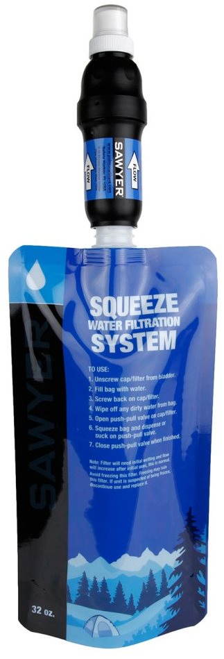 SAWYER Squeeze Filter Hordozható víztisztító