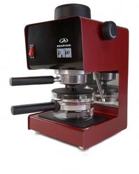 Szarvasi SZV-611/1 ESPRESSO, bordó Karos kávéfőző