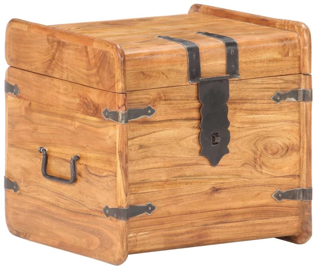 SHUMEE masívne akáciové drevo, 289647 Úložný box