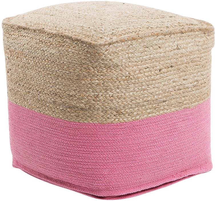 BELIANI puff rózsaszín 44 × 44 cm KIRAMA Puff