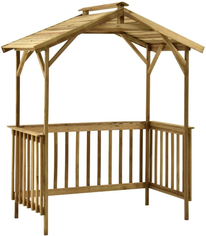 SHUMEE Prístrešok na grilovanie 1,64 × 0,93 × 2,1 m Pergola