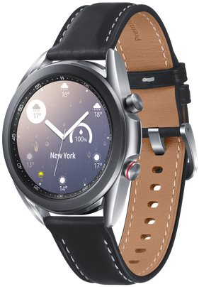 Samsung Galaxy Watch3 41 mm strieborné Smart hodinky