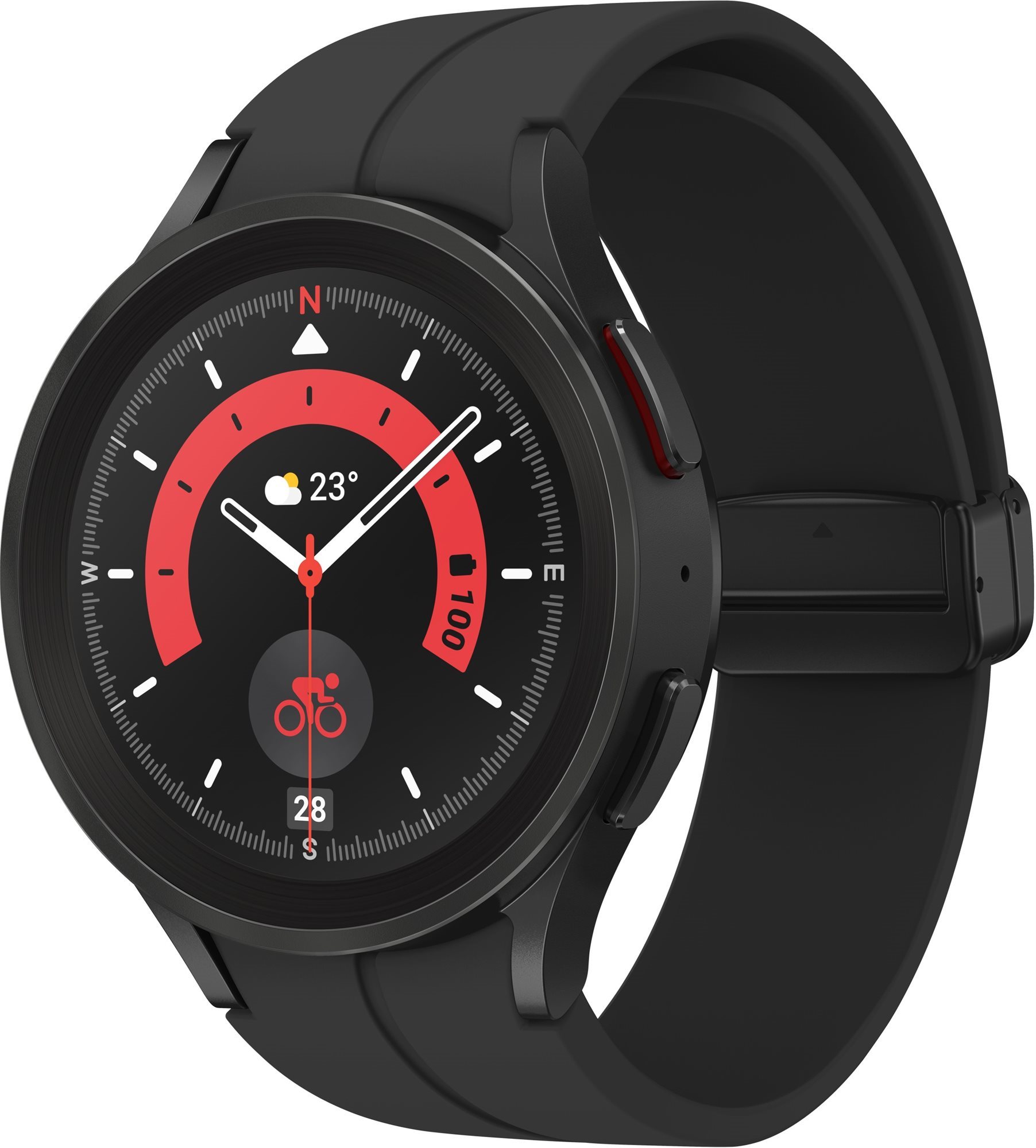 Samsung Galaxy Watch 5 Pro 45mm LTE, čierne Smart hodinky