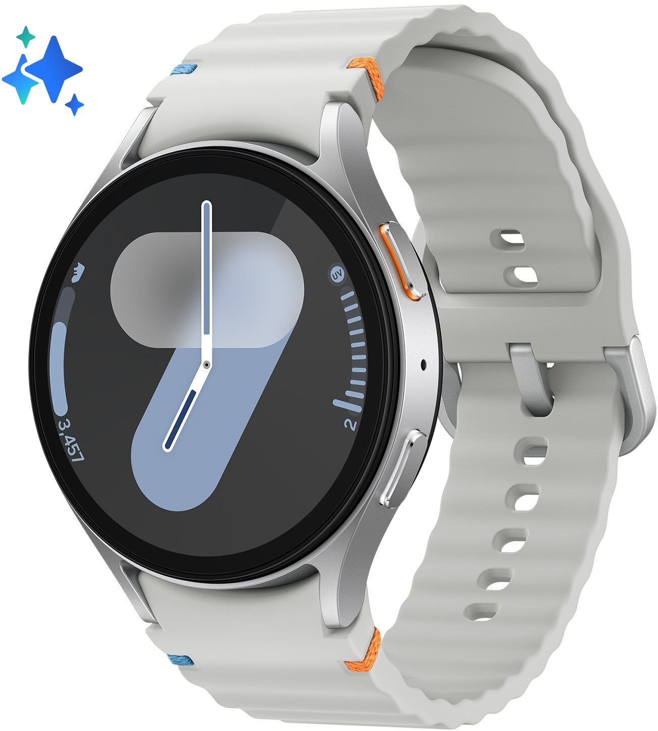 Samsung Galaxy Watch7 44mm Silber Smartwatch