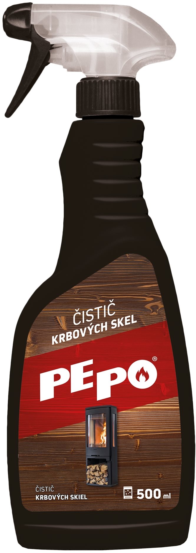 PE-PO čistič krbových skiel 500 ml Grilovacie príslušenstvo