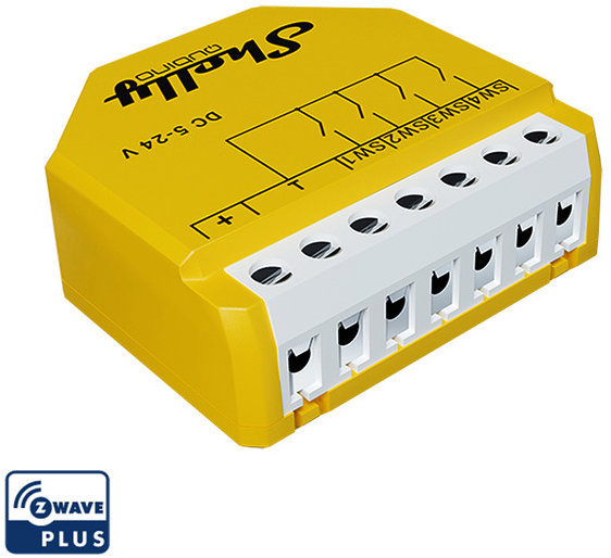 Shelly Wave i4 DC-Modul 4 Eingänge, Z-Wave Schalter