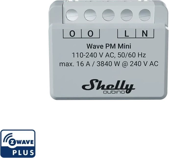 Shelly Wave PM Mini, Schaltmodul, Z-Wave Schalter