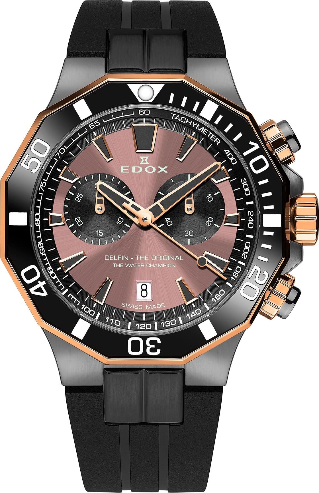EDOX 10112 357GRNCAB Pánske hodinky