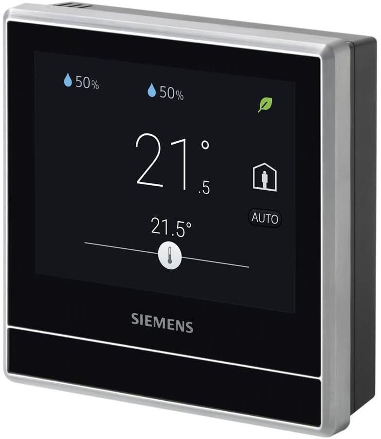 Siemens RDS110 Thermostat intelligent avec capteur d'humidité et de...