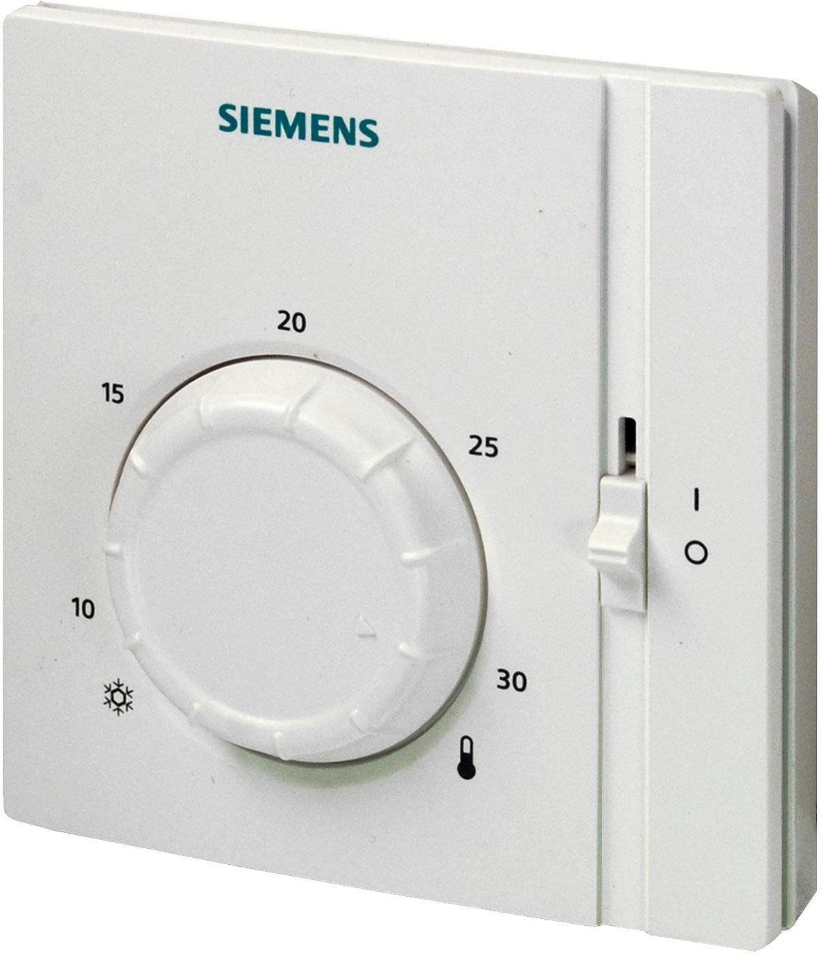 Siemens RAA 31 Priestorový termostat s vypínačom Termostat