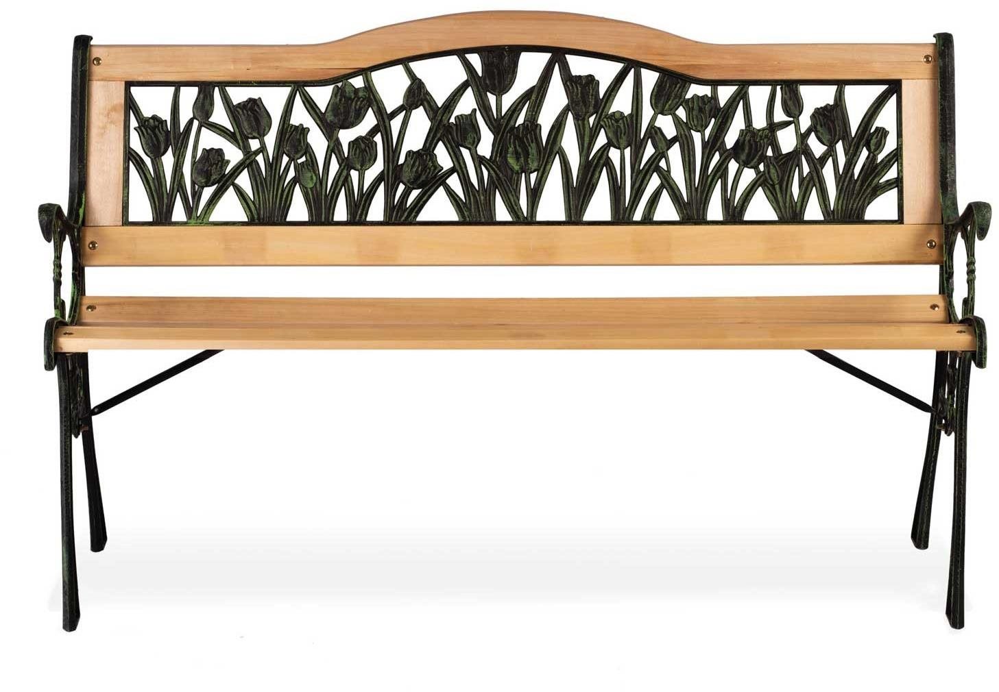 Sofotel Gardi Tulip Parková lavička s opěradlem 123,5 × 74 × 48 cm...