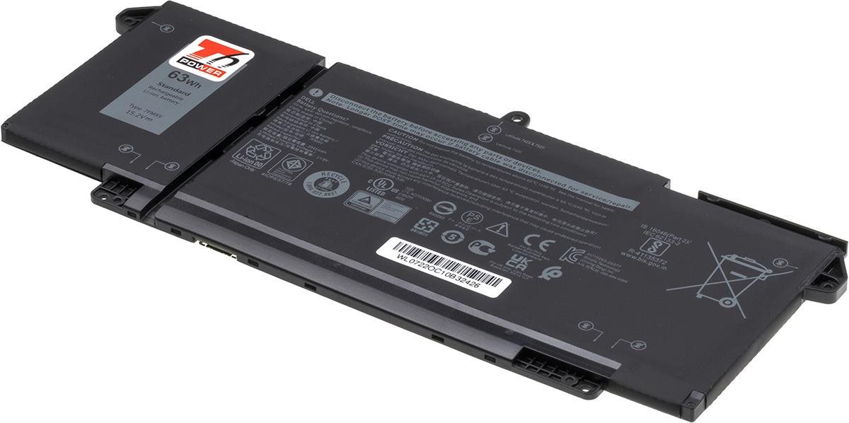 T6 Power pre notebook Dell TN2GY, Li-Poly, 15,2 V, 3 941 mAh (63...