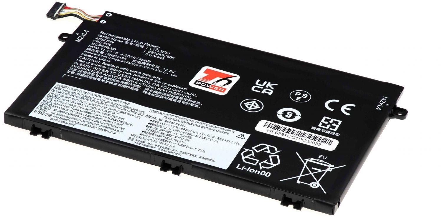 T6 Power Lenovo ThinkPad E480, E490, E580, E590, 3600mAh, 40Wh,...