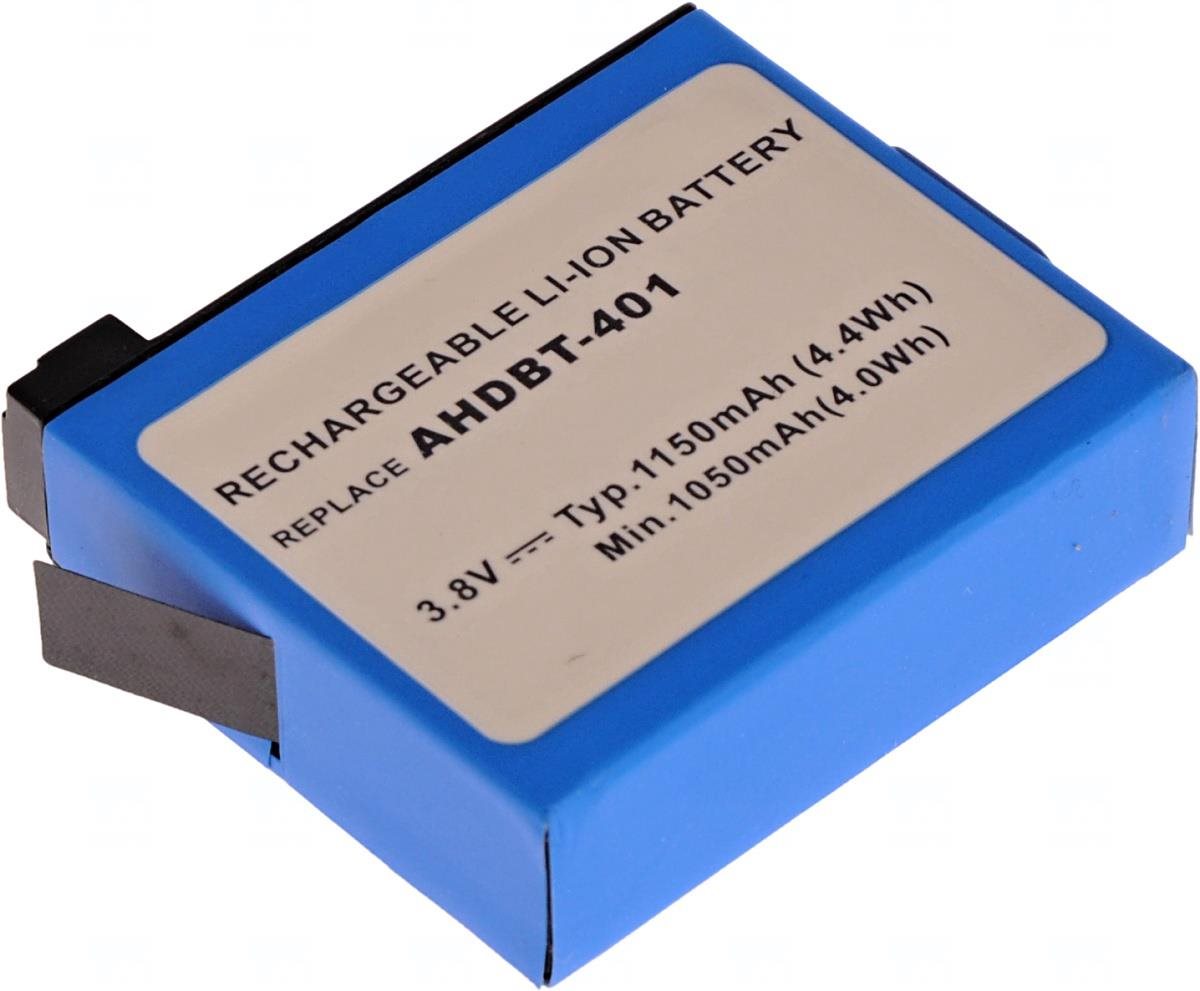 T6 power GoPro AHDBT-401, 1 150 mAh, 4,4Wh, čierna Batéria do kamery