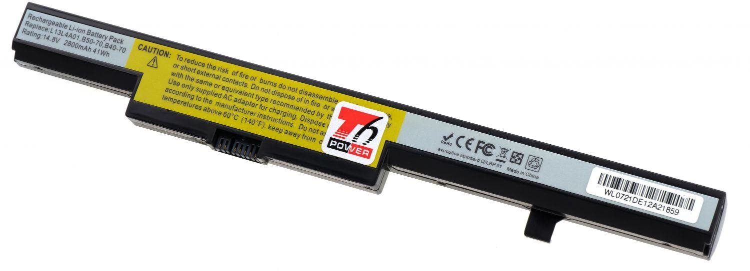 T6 Power pro Lenovo B50-70 serie, Li-Ion, 14,8 V, 2600 mAh (38 Wh),...