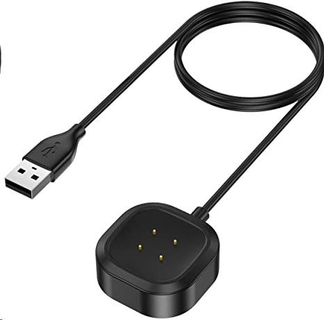Tactical USB Charging Cable for Fitbit Versa 3 / Sense Power Cable