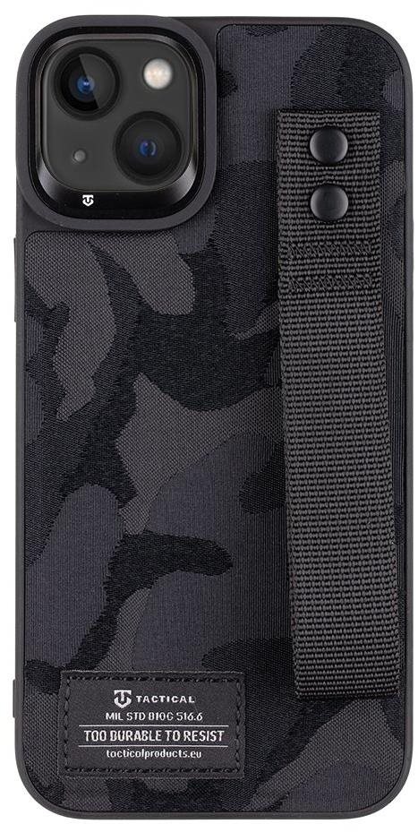 Tactical Camo Troop Drag Strap Kryt pro Apple iPhone 14 Plus Black...