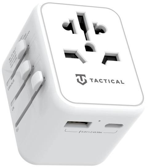 Tactical PTP Travel Adapter White Utazó adapter