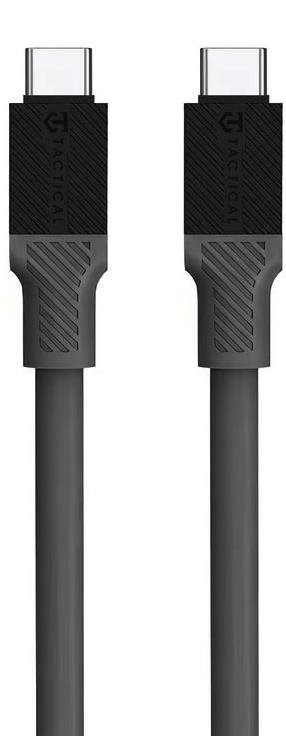 Tactical Fat Man Cable USB-C/USB-C, 1 m, szürke Tápkábel