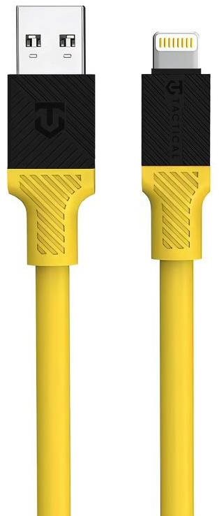 Tactical Fat Man Cable USB-A/Lightning, 1 m, sárga Tápkábel