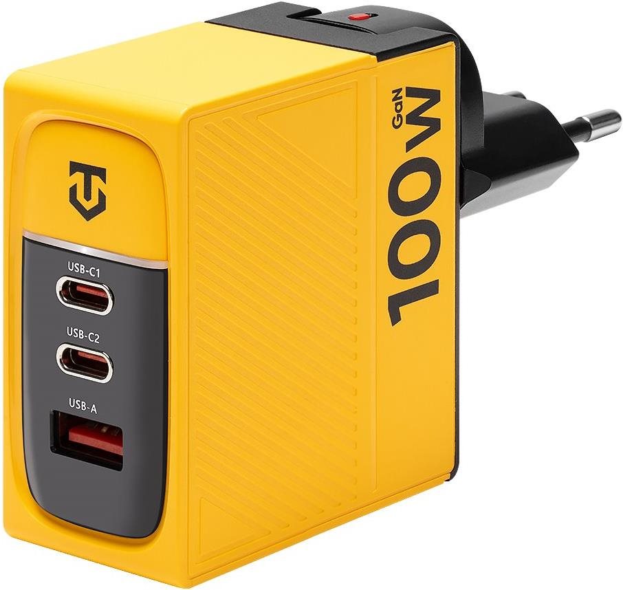 Tactical Nett Warrior GaN 100W Yellow Töltő adapter