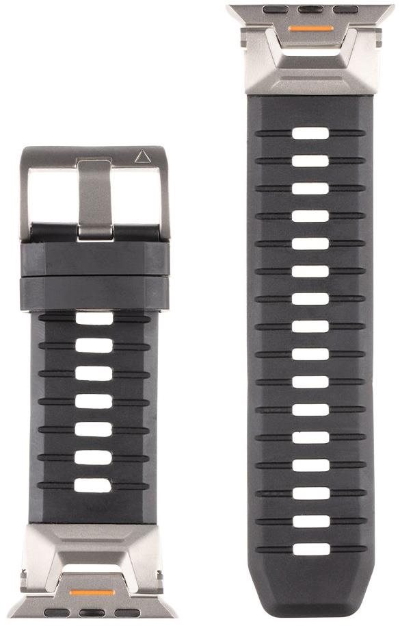 Tactical Tough Band für die Apple Watch Ultra Black Armband