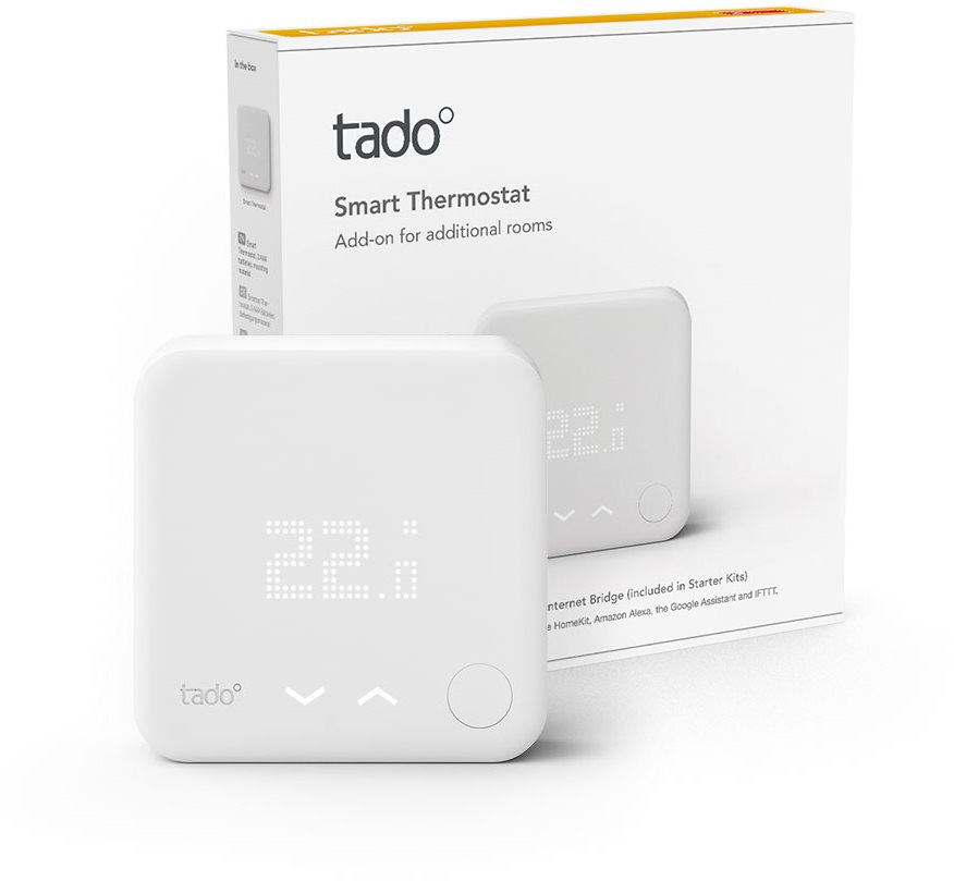 Thermostat intelligent Tado V3+, dispositif supplémentaire, avec...